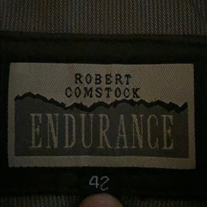 Robert Comstock Endurance Leather Bomber Jacket